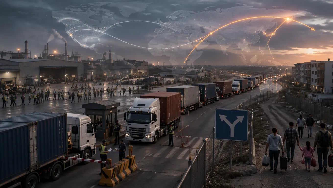 Shifting Borders, Moving Communities: How Global Trade Policies Shape Where We Live and Work