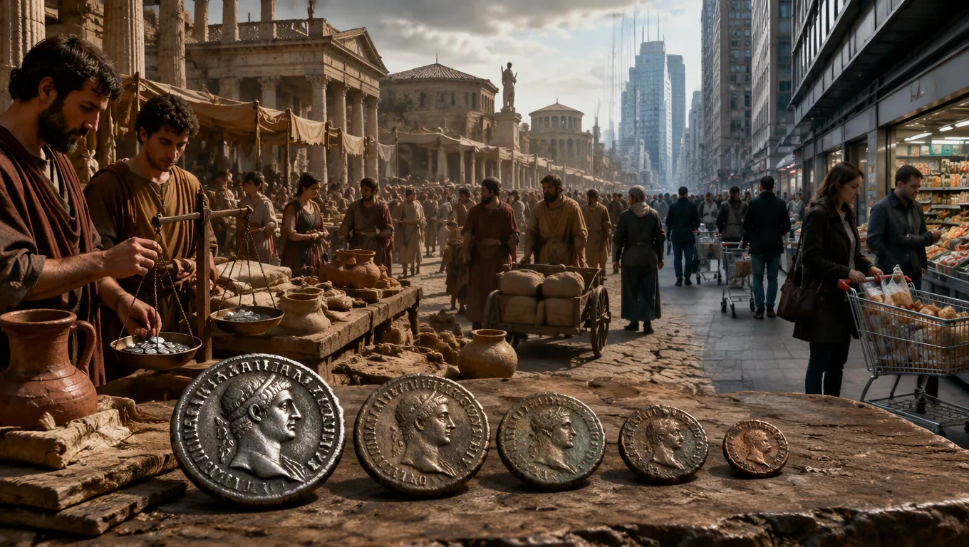 History's Warning: What the Fall of the Roman Denarius Teaches Us About Modern Inflation